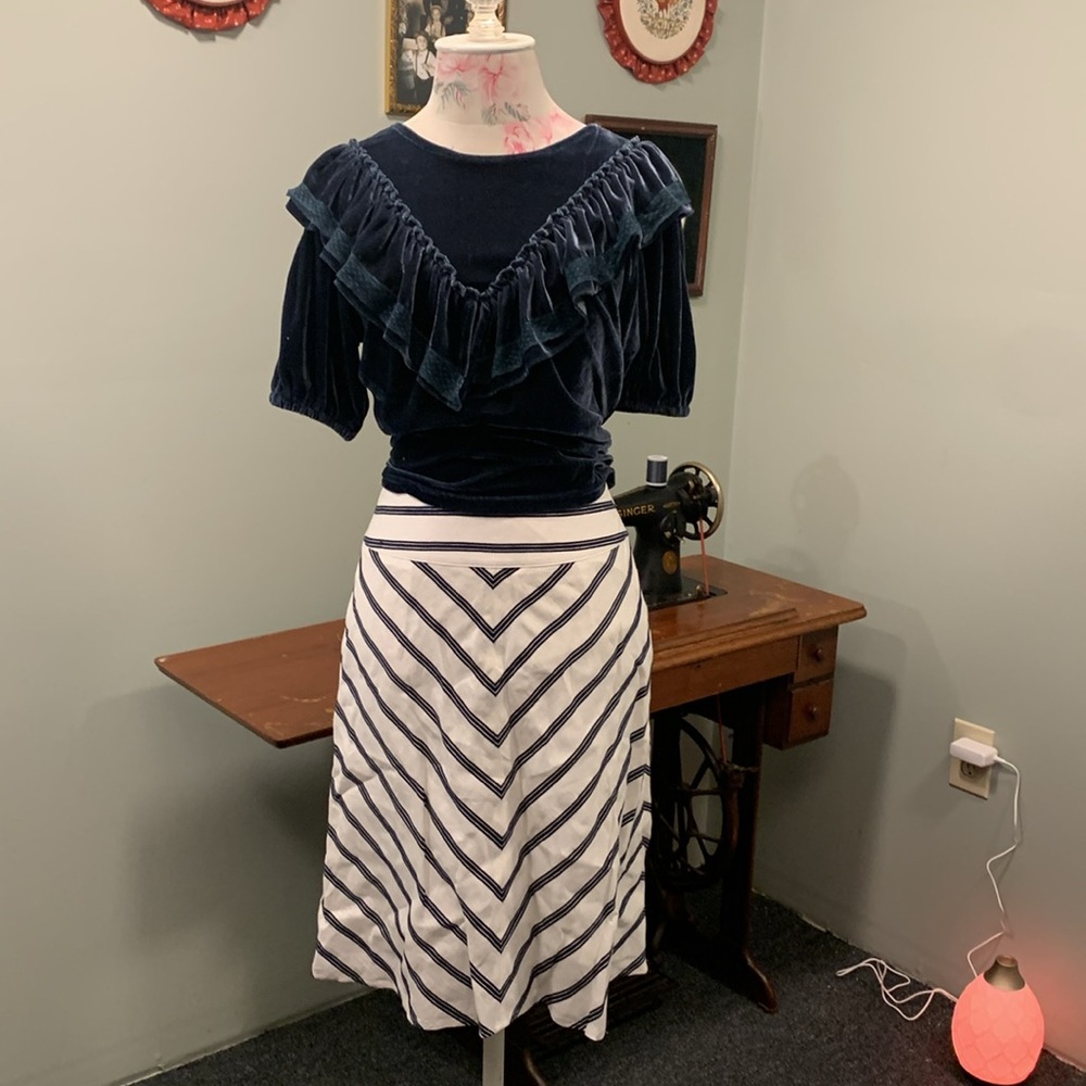 Talbots linen skirt